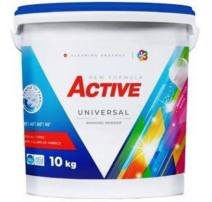 10 кг ВІДРО Universal Порошок д/ прання Active hx-47159 фото