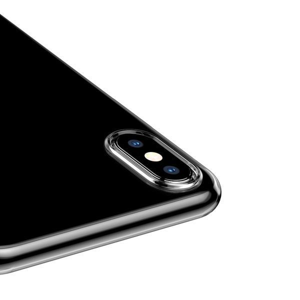 Чехол Baseus для iPhone Xs Max Simplicity Прозрачный (ARAPIPH65-A02) lp-LP16713 фото