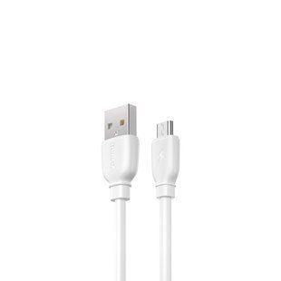 Кабель Remax Suji Pro USB 2.0 to microUSB 2.4A 1M Белый (RC-138m-w) lp-LP20456 фото
