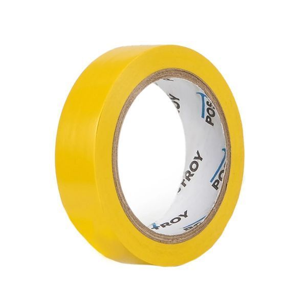 ПВХ Ізоляційна стрічка POSTROY 20м, жовта 10/300 PLX-IT-20125 фото