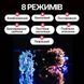 Гірлянда Кінський хвіст Мішура 640 LED 16 ниток 2 м зелена, мультиколор GarlandoPro lg-D640L2MGML фото 4