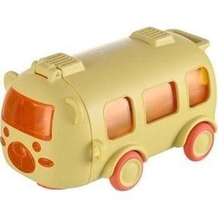 Пляшка для води Ardesto Bear Bus 500мл, пластик, жовтий vt-AR2250BY фото