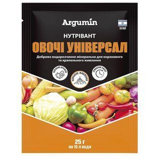 Добриво Нутрівант овочі універсал, 25 гр 0680 фото