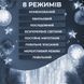Гірлянда штора світлодіодна GarlandoPro 200LED Роса 3х3м 8 режимів 10 ниток гірлянда роса на ялинці Білий lg-173307W фото 7