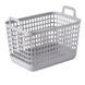 Кошик для зберігання Ardesto 33x22.5x25.2см, 12.5л, пластик, cірий vt-ARHC2512GG фото 2