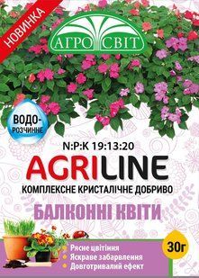 Комплексное кристаллическое удобрение для балконных цветов 0282 фото