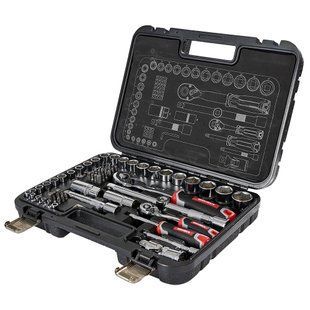Набор головок торцевих 1/4&Prime; и 1/2&Prime; 73 предмета Vitals Master amt-186166 фото