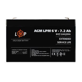 Акумулятор AGM LPM 6V - 7.2 Ah lp-LP3859 фото