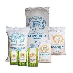 Борошно пшеничне вищого ґатунку Рома, паперовий пакет, 2 кг kv-73236B04 фото