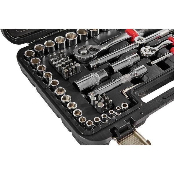 Набор головок торцевих 1/4&Prime; и 1/2&Prime; 73 предмета Vitals Master amt-186166 фото