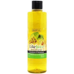 Еленсі Гель для душу LIKE JUICE Карамбола та Гамамеліс 390мл hx-41705 фото