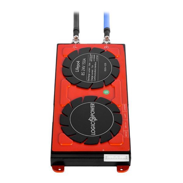 Smart BMS плата LiFePO4 24V 8S 150A (Dis 150A Ch 75A) + UART/RS485/CAN lp-LP20753 фото