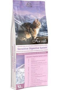 Ціна місяця 300г Carpathian Сухий корм для котів з чутлив.сист.травл. Sensitive Digestive System km-48404 фото