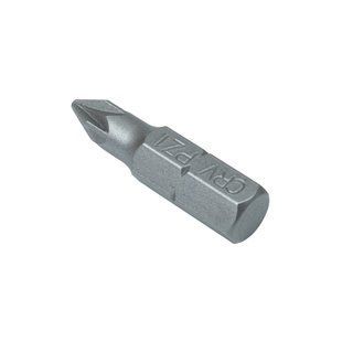 Біта сталева Polax 25 мм PZ1 1/4" ,10 шт (51-071) PLX-51-071 фото