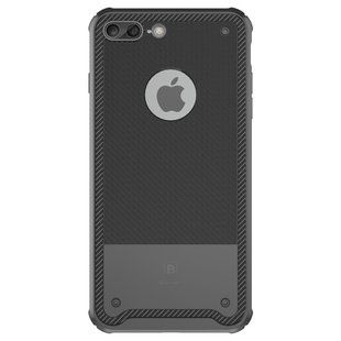 Чохол Baseus для iPhone 8 Plus/7 Plus Shield Black (ARAPIPH7P-TS01) lp-LP16432 фото