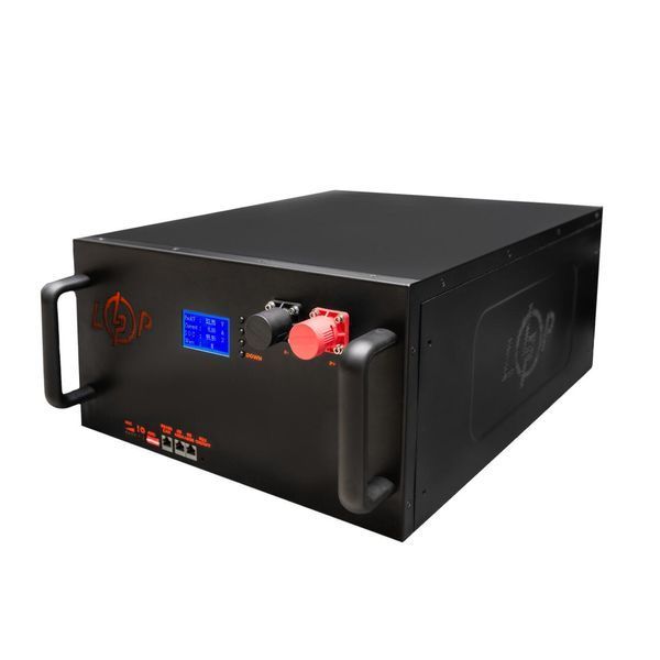 Акумулятор LP LiFePO4 51,2V - 230 Ah (11776Wh) (Smart BMS 200A/100А) з LCD метал RM RS485/CAN lp-LP23628 фото
