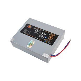 Акумулятор LP LiFePO4 76,8V - 100 Ah (7680Wh) (BMS 200A/100А) метал Smart BT heating lp-LP39486 фото