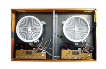 Керамическая электрическая плита Silver Crest, 2 конфорки, 3500W, сенсорное управление 0342 фото