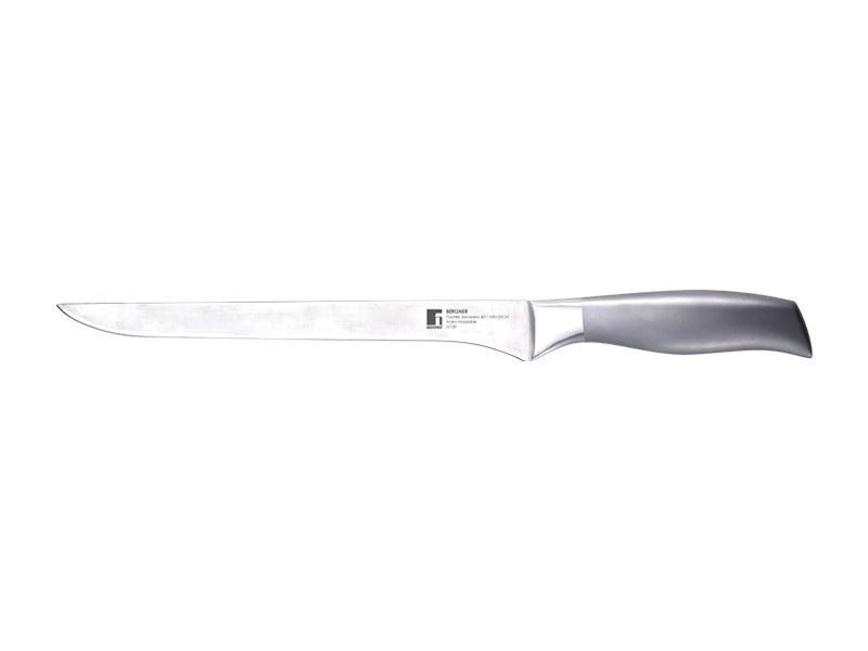 Ніж Bergner Uniblade для хамона, лезо 25 см., цільнометалевий vt-BG-4211 MM фото